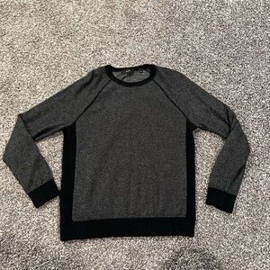 Vince Birdseye Wool & Cotton-Blend Raglan Sweater - Large